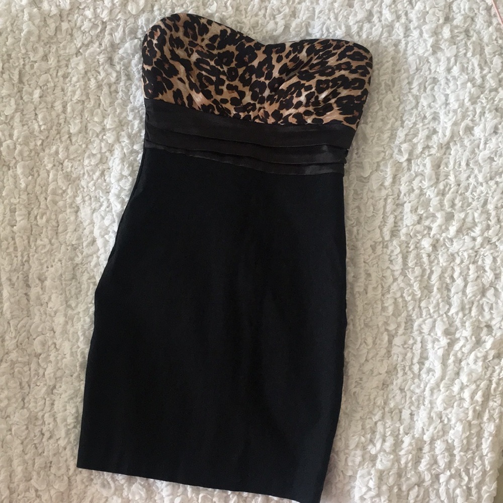 Animal Print Bodycon Dress